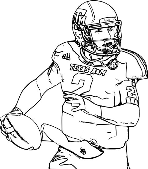 Free Printable College Football Coloring Pages